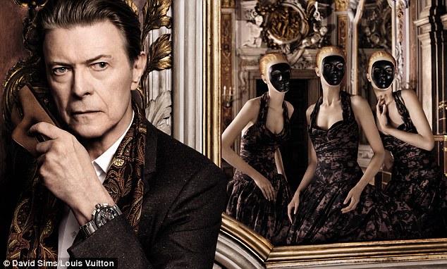 El baile de máscaras de Bowie para Louis Vuitton